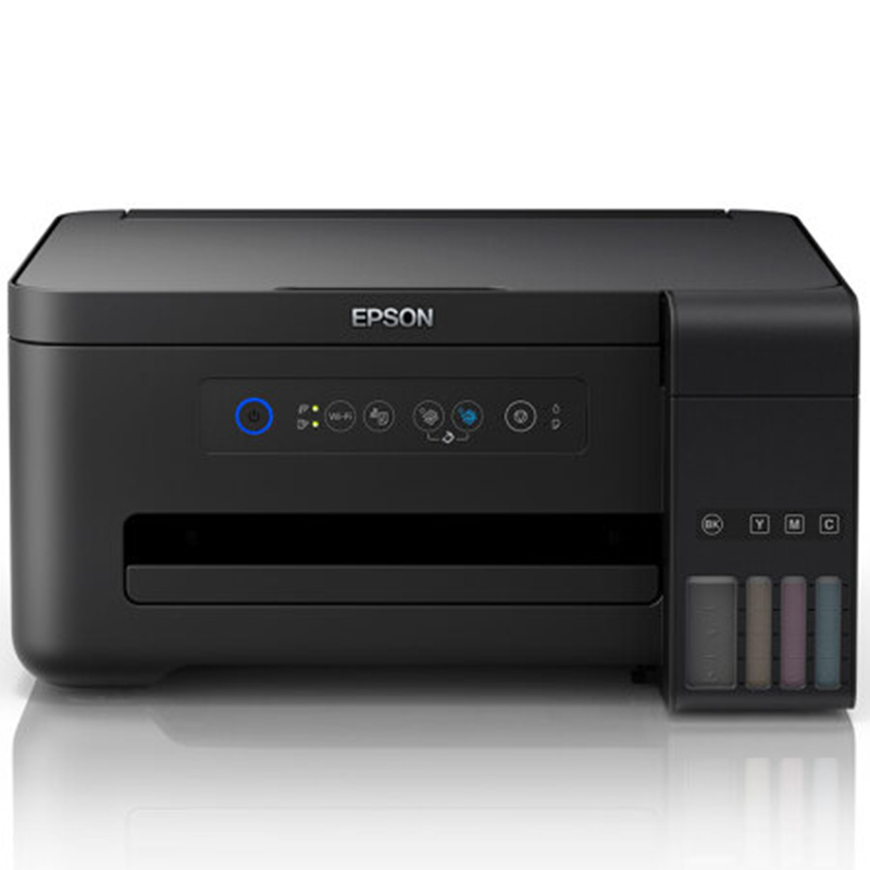 爱普生(EPSON)L4158/4156/4151/4153墨仓式智能无线照片打印机办公家用彩色喷墨一体机连供打印复印扫描替L485 L385 套三