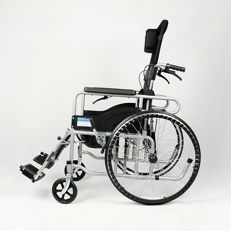 妙坤 护理型轮椅 自控款高清大图