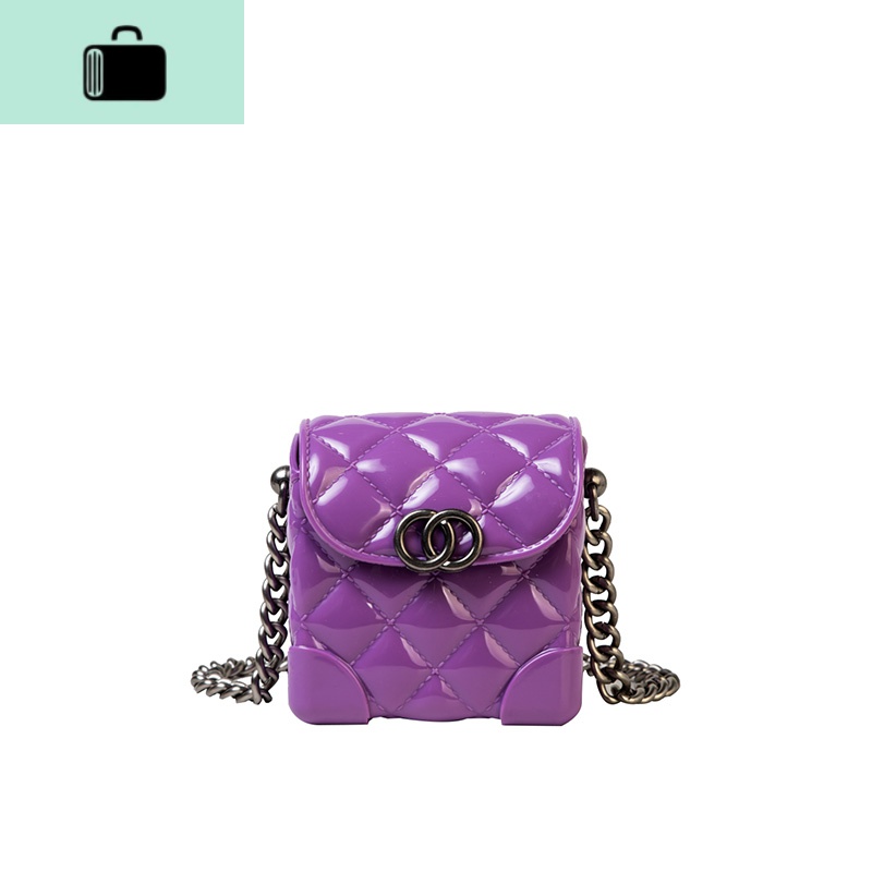 迷你小包包2020新款果冻包潮韩版ins时尚百搭少女链条斜挎零钱包NEW LAKE高清大图