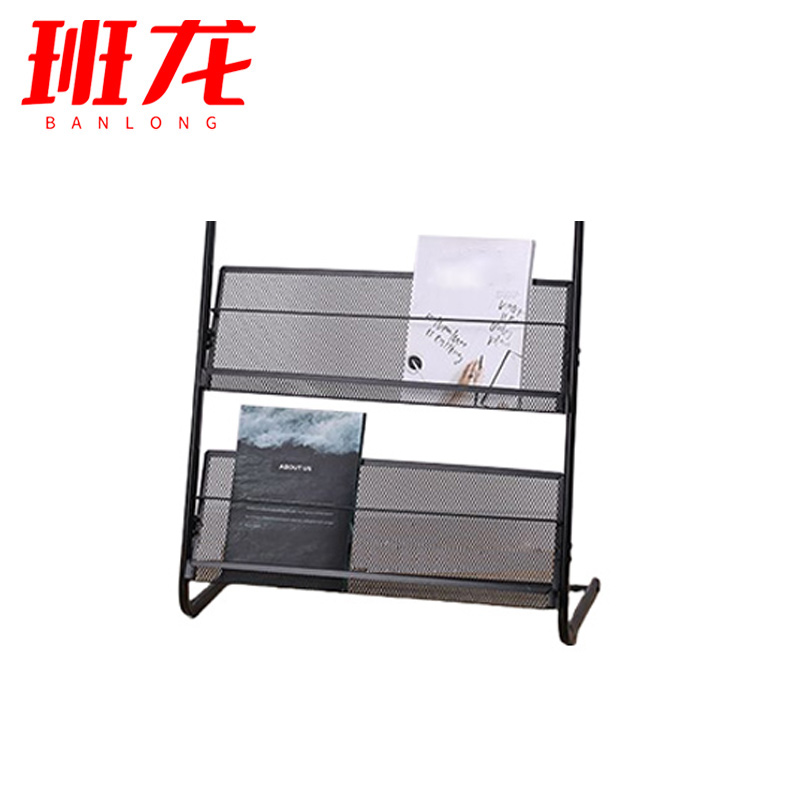 班龙报刊架四层63*34*143cm个高清大图