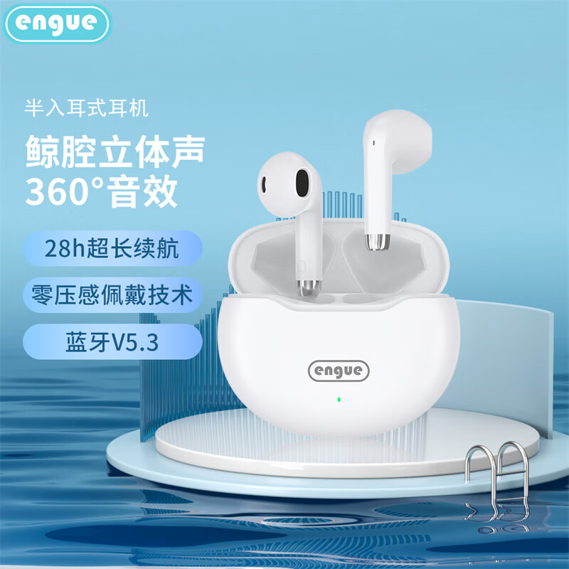 恩谷(ENGUE) 双耳TWS真无线蓝牙耳机 EG-AP06proo高清大图