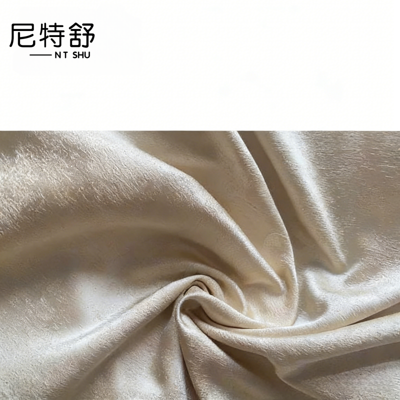 尼特舒 提花布(米黄色)/ 幅宽2800mm /米高清大图