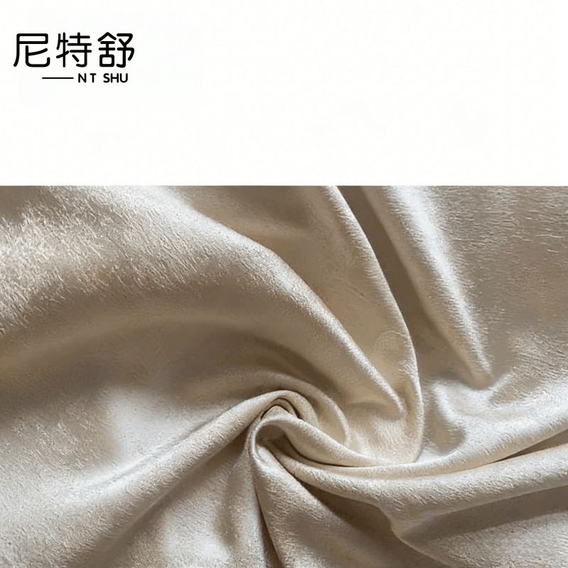 尼特舒 提花布(米黄色)/ 幅宽2800mm /米图片