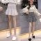 小香风格子半身裙女秋季毛呢鱼尾裙2021新款粗花呢短裙秋冬包臀裙莎丞