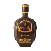 [中华特色]河北供销馆 甘陵春 45度黑陶 600ml*6瓶整箱装 浓香型纯粮食白酒 燕赵老字号非物质文化遗产 衡水特产