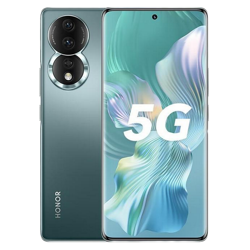 [二手95成新]荣耀80 墨玉青 8G+256G 全网通安卓手机6.67英寸曲面屏骁龙782G双卡拍照娱乐备用5G手机