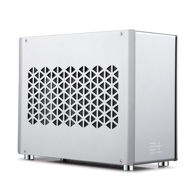 金河田(Golden field)全铝Mate-2S铝合金迷你电脑机箱 台式小主机箱MINI-ITX