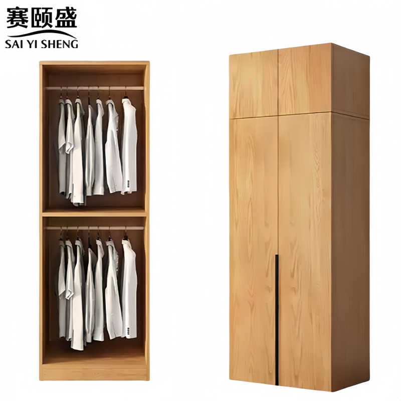 赛颐盛衣柜两门80*50*240cm台高清大图
