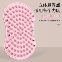 圆形指压板超慢跑足底按摩垫子室内原地跑步专用脚底踩趾压板