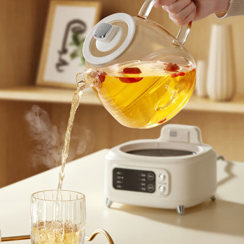 德世朗花茶壶1000ml低音炖煮长效保温DDQ-SH231高清大图