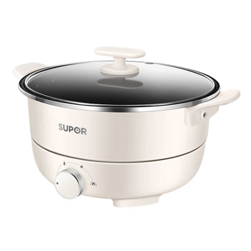 苏泊尔电火锅4L一锅多用烤涮两吃大功率多功能电热锅H27YK37高清大图