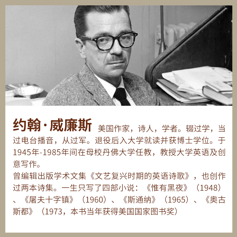 约翰威廉斯英文版进口经典文学小说vintageclassics英语书籍>800_800