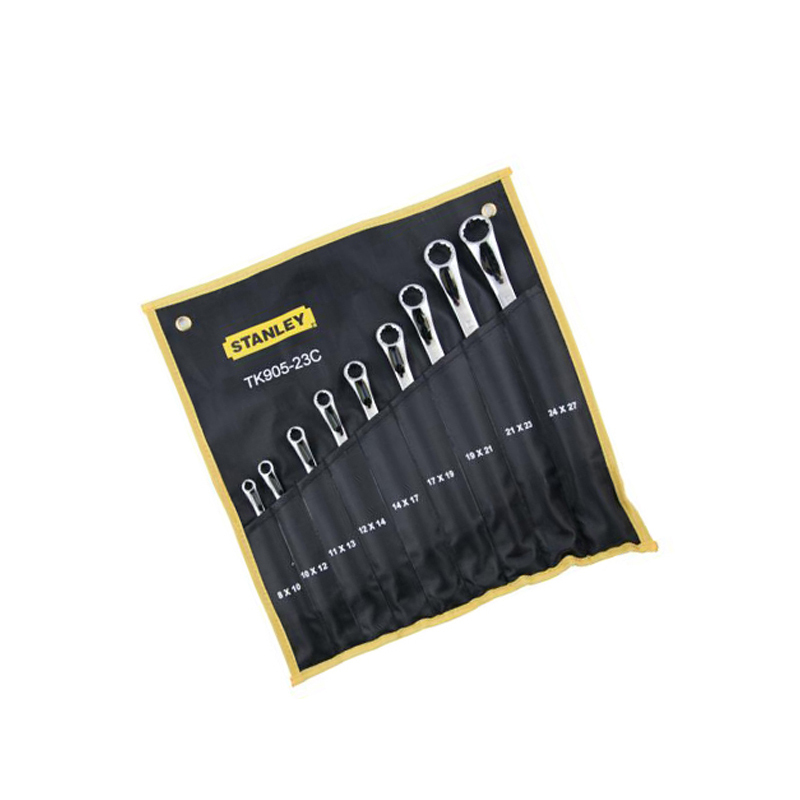 史丹利Stanley 9件公制45°角双梅花扳手套装&TK905-23C