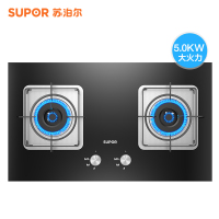 苏泊尔(SUPOR)JZY-B30燃气灶煤气灶双灶台式嵌入式灶具大火力全进风钢化玻璃高能猛火(液化气)
