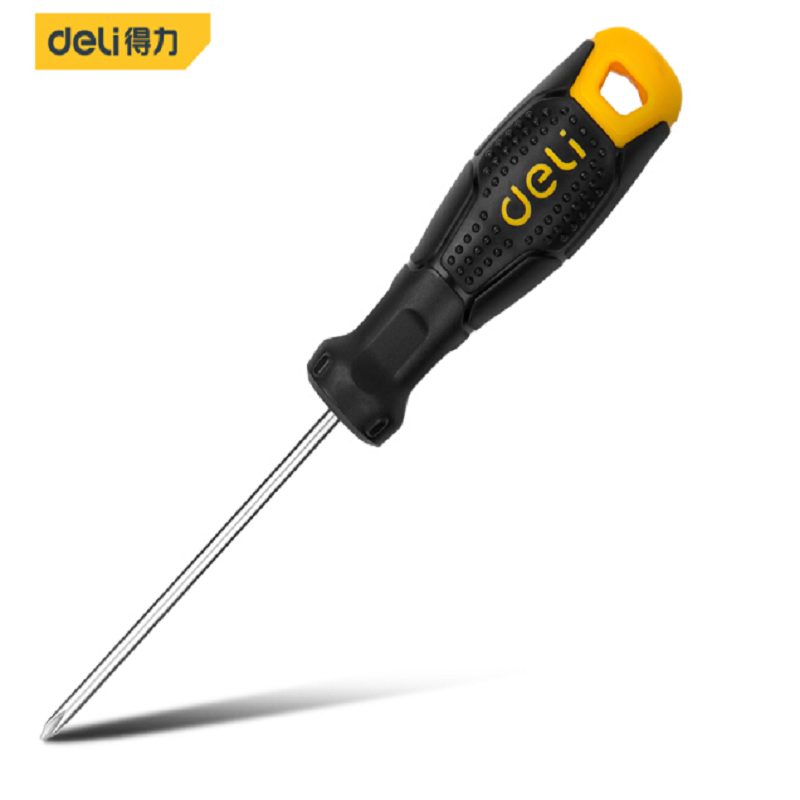 得力(deli) DL623150塑柄十字螺丝批3*150mm 12个起订