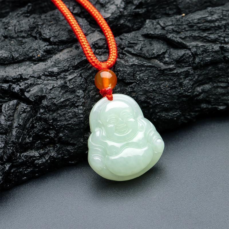 玉石弥勒佛吊坠