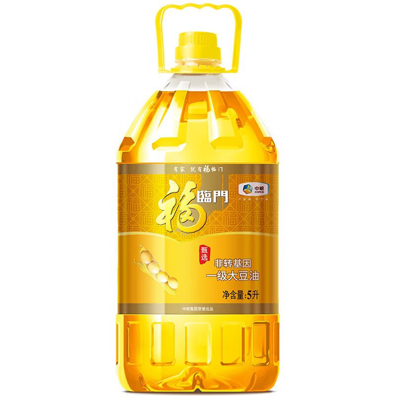 福临门 食用油 非转一级大豆油5L 单位:桶 货期20天