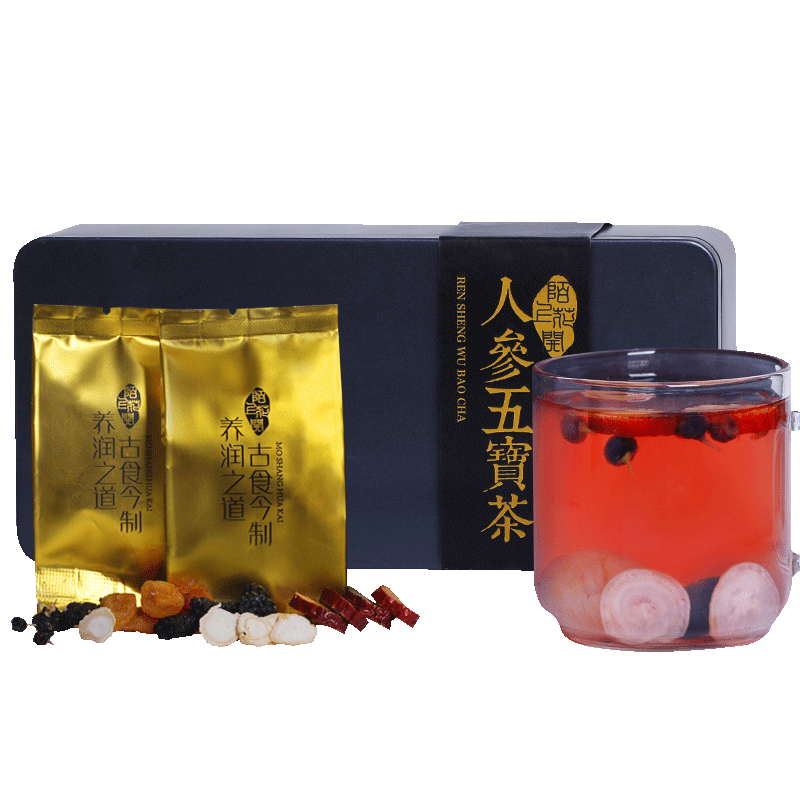 陌上花开 Mo Shang Hua Kai 花草茶陌上花开人参五宝茶黑枸杞子红枣桂圆桑葚花茶组合男士茶 价格图片品牌报价 苏宁易购陌上花开官方旗舰店