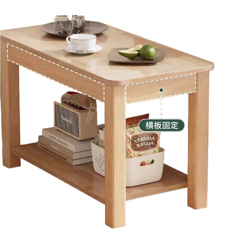 豫龙都 实木茶几 80cm张高清大图