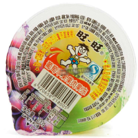 旺旺 果肉果冻(苹果葡萄味)200g