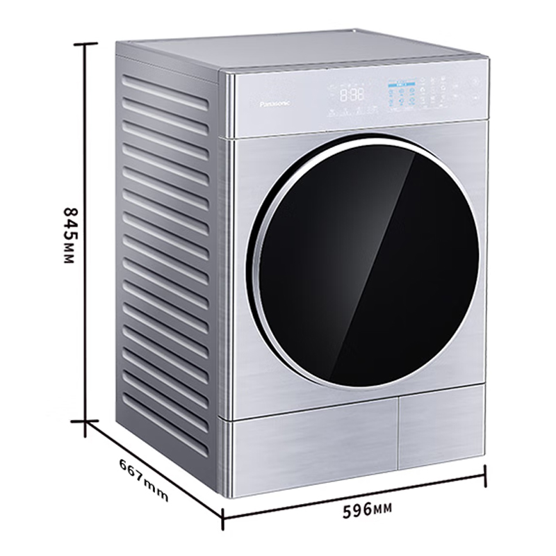 松下(Panasonic) FDC-L1026D 热泵烘护机10公斤干衣机纳诺怡护理除菌黄金比例正反烘 毛皮养护 防过敏高清大图