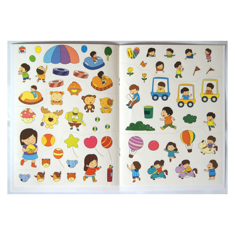 图书>童书>少儿英语>江西美术出版社>[正版]宝宝贴纸书全6册0-3-4-5-6