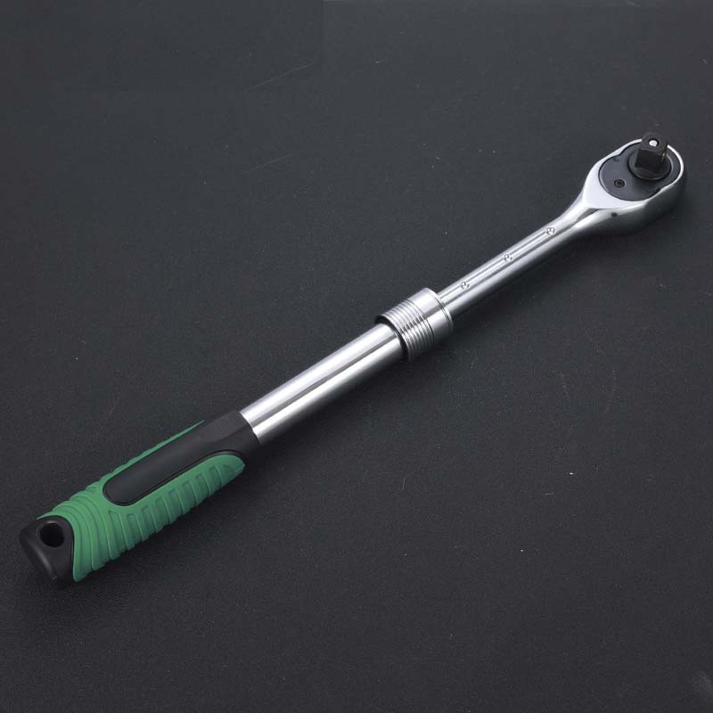 铁昌 伸缩棘轮扳手 1/2 把高清大图