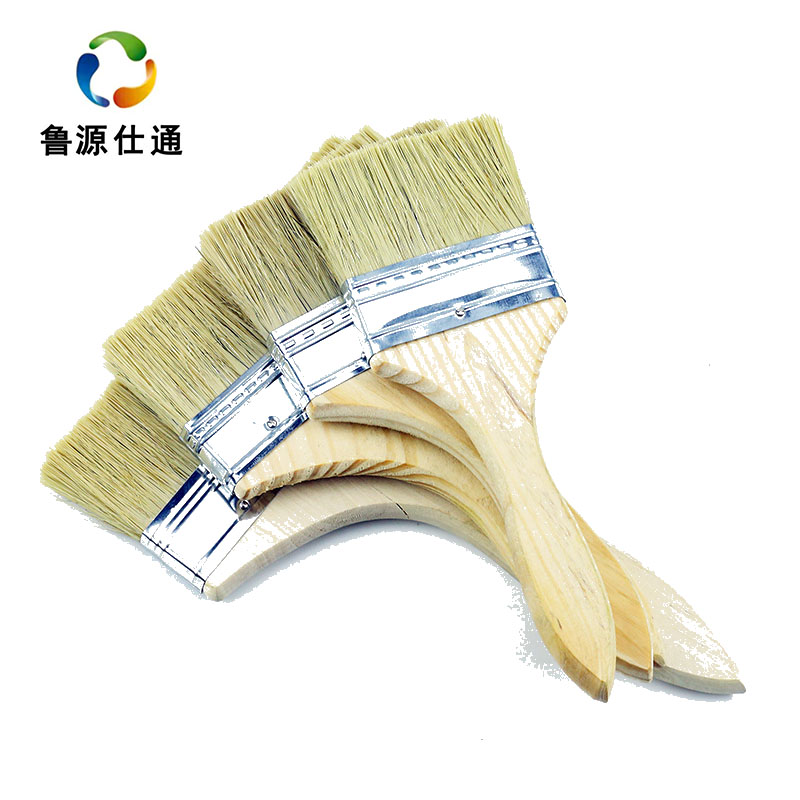 鲁源仕通棕毛刷 8寸 把高清大图