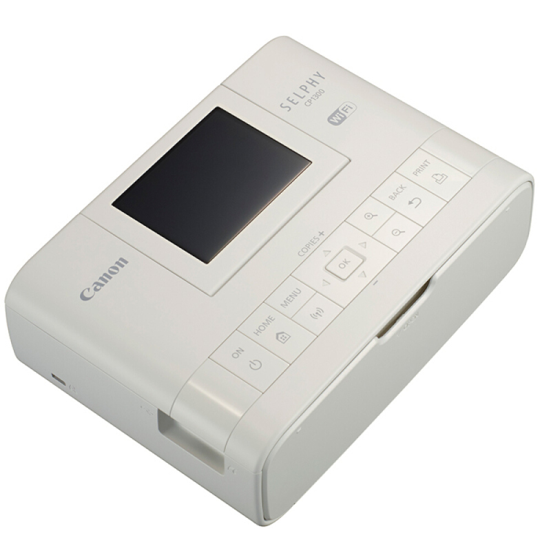 佳能(Canon)SELPHY CP1300 手机照片打印机 白色 迷你家用便携 手机wifi连接
