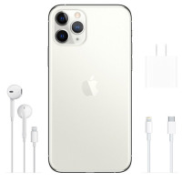 苹果（Apple）iPhone 11 Pro 512GB 银色 移动联通电信4G全网通HDR10后置三摄神经网络引擎取景器双卡双待手机