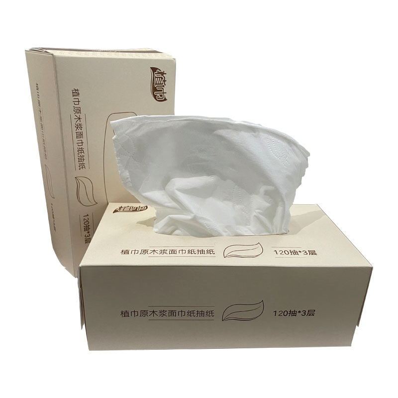 植巾 YC1000 3层120抽/盒 20盒/箱 面巾纸抽纸 20.00 包/箱 (计价单位:箱)高清大图