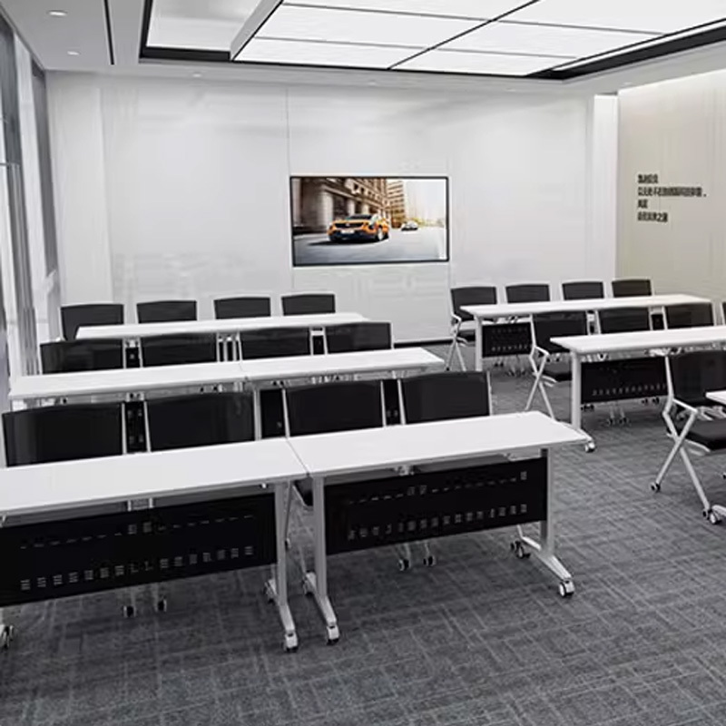 鑫金虎办公桌折叠培训桌会议桌长条桌H9 1800*500*750mm高清大图