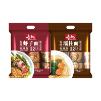 寿桃非油炸面食传统碱水面 虾子面 瑶柱面 22包装/袋