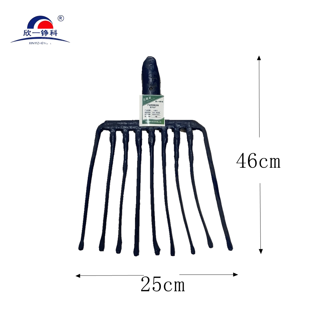 欣一铮科 石渣叉 九齿一体成型 个