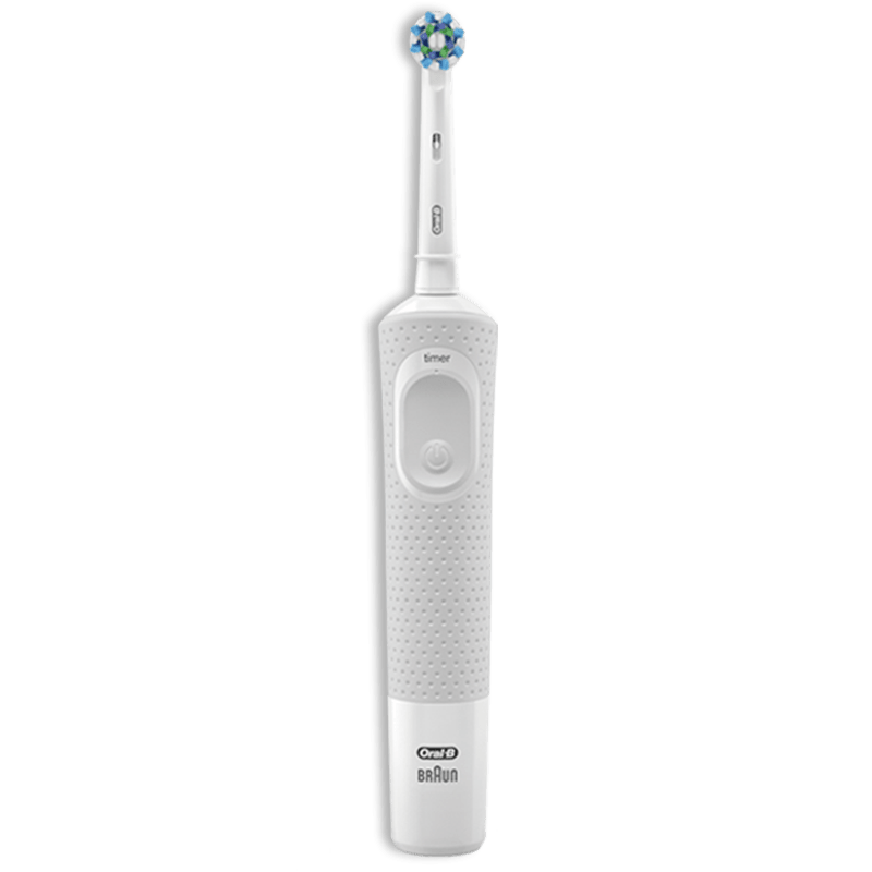 欧乐B成人电动牙刷男士女士圆头牙刷D100声波旋转震动充电式