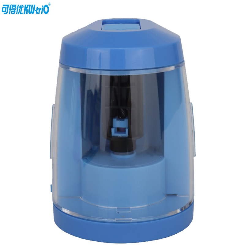 可得优(KW-triO)DX-03 电动削笔机 电动铅笔刀 自动卷笔刀 转笔刀 卷笔刀 办公用品 颜色随机