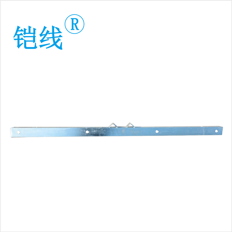 铠线 电料辅件 电力金具 线路杆顶横担∠63*6*1800mm(带M铁)/根高清大图
