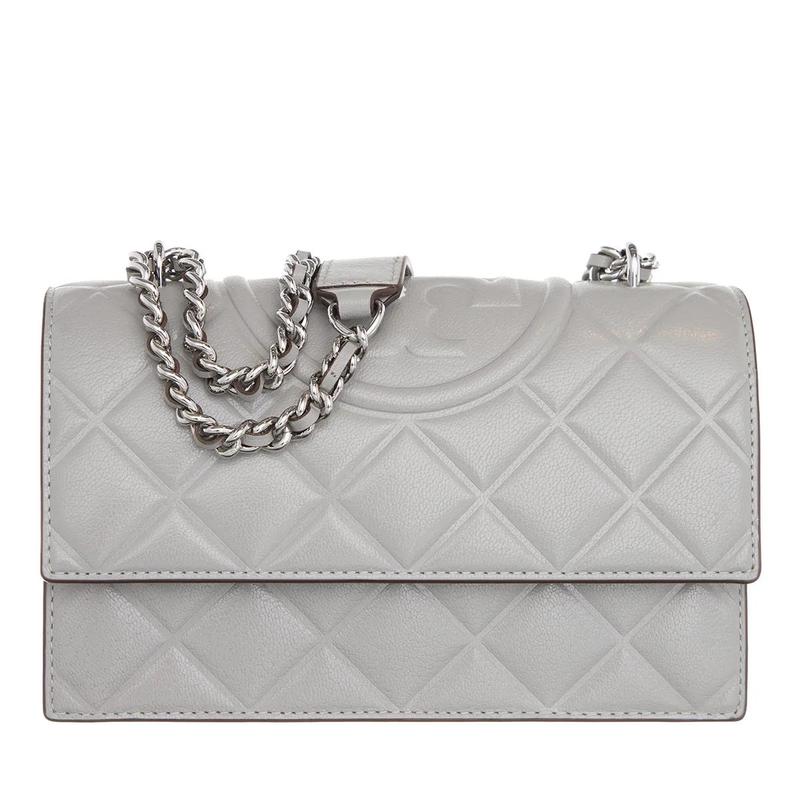 托里.伯奇(TORY BURCH)女士单肩包小巧时尚可转换灰色手提斜挎包