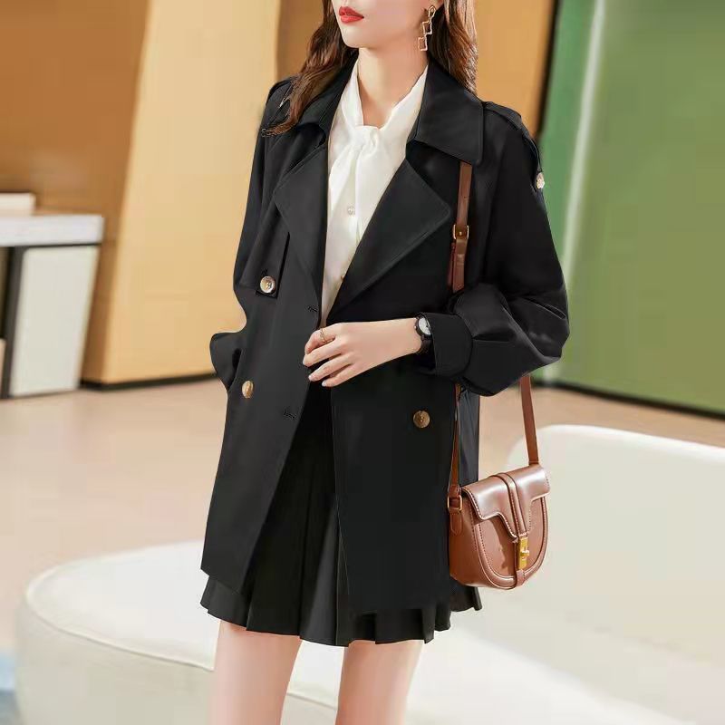 秋季新款韩版时尚洋气高端气质卡其色今年流行的气质高级感夹克上衣