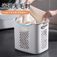 泰威Jeko 脏衣篮两件套 SWH-3011 白灰色【升级两件套】中号+内衣篮