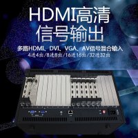 洛菲特(LOFIT)矩阵切换器多屏服务器高清数字图像处理器HDMI接口32进16出DIY组装机定制黑色LFT-F3216
