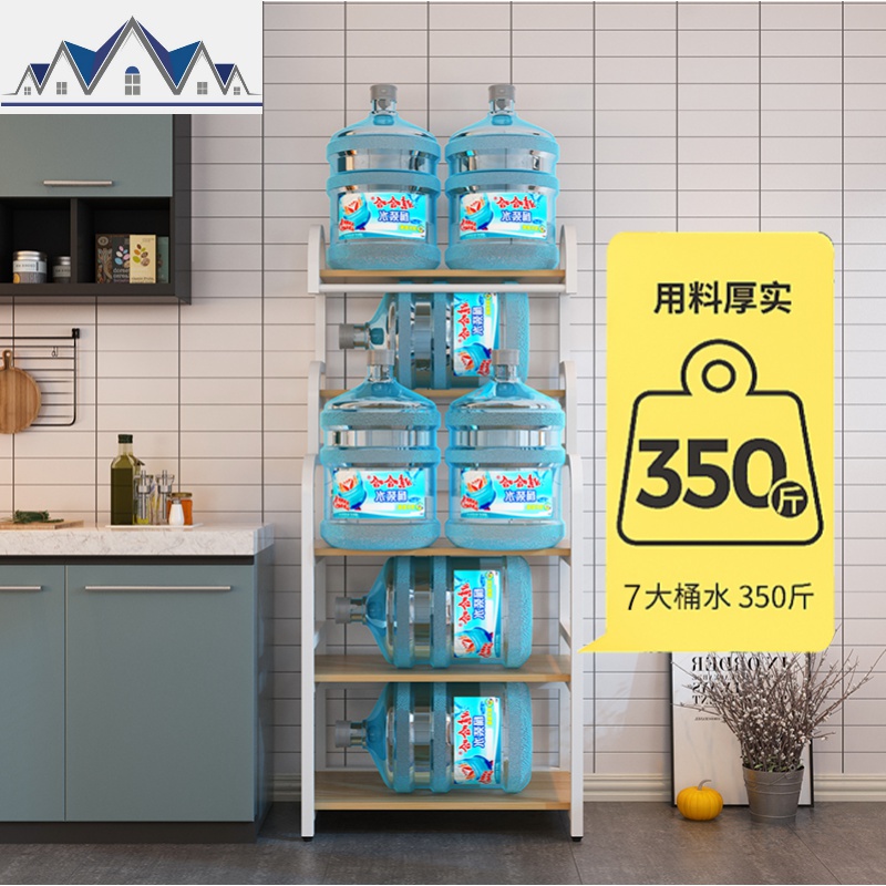 厨房置物架落地式多层多功能家用省空间微波炉储物架烤箱收纳架子 三维工匠高清大图