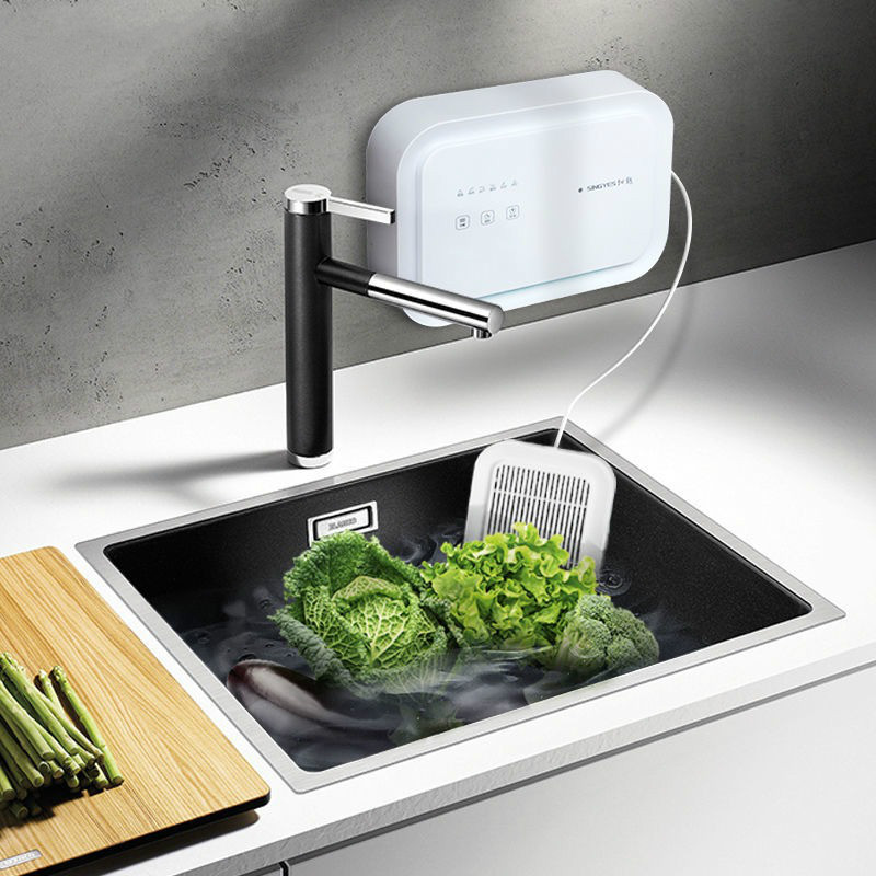 [高功率电解款]细越果蔬清洗机家用海鲜水果肉类食材壁挂式洗菜机消