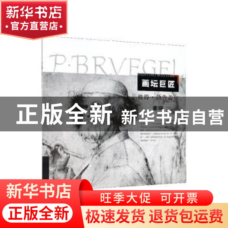 正版 画坛巨匠:彼得·勃鲁盖尔素描:P. Brvegel 荆成义,童迎强编
