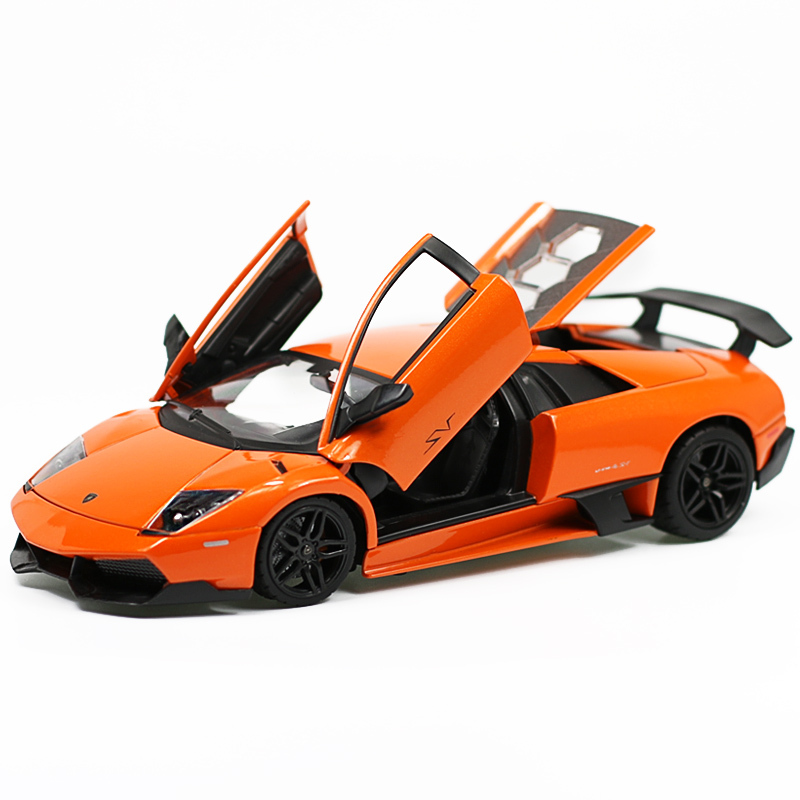 1:24兰博基尼跑车兰博基尼蝙蝠合金汽车模型金属玩具男孩儿童玩具 1