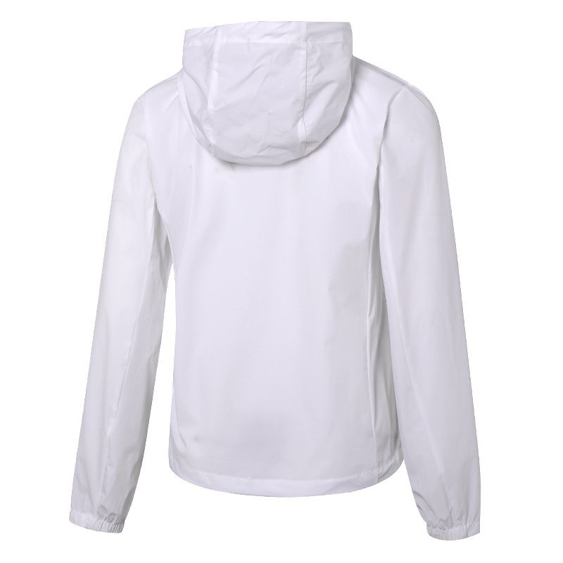 安德玛(Under Armour)外套女子新款梭织轻薄防风衣连帽休闲运动夹克22500410-100 ZP高清大图