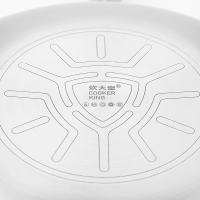 炊大皇(COOKER KING) 炒锅 WG14450鼎味多层钢炒锅304不锈钢 多层钢无涂层 复底 电磁炉通用