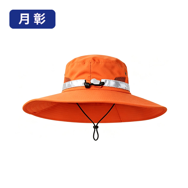 月彰户外防晒遮阳帽YZMZ-001/顶高清大图