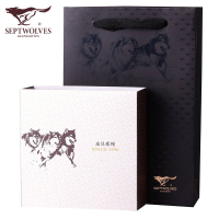 七匹狼SEPTWOLVES男士皮带 帆布编织腰带针扣 男女款松紧韩版休闲青年牛仔裤带