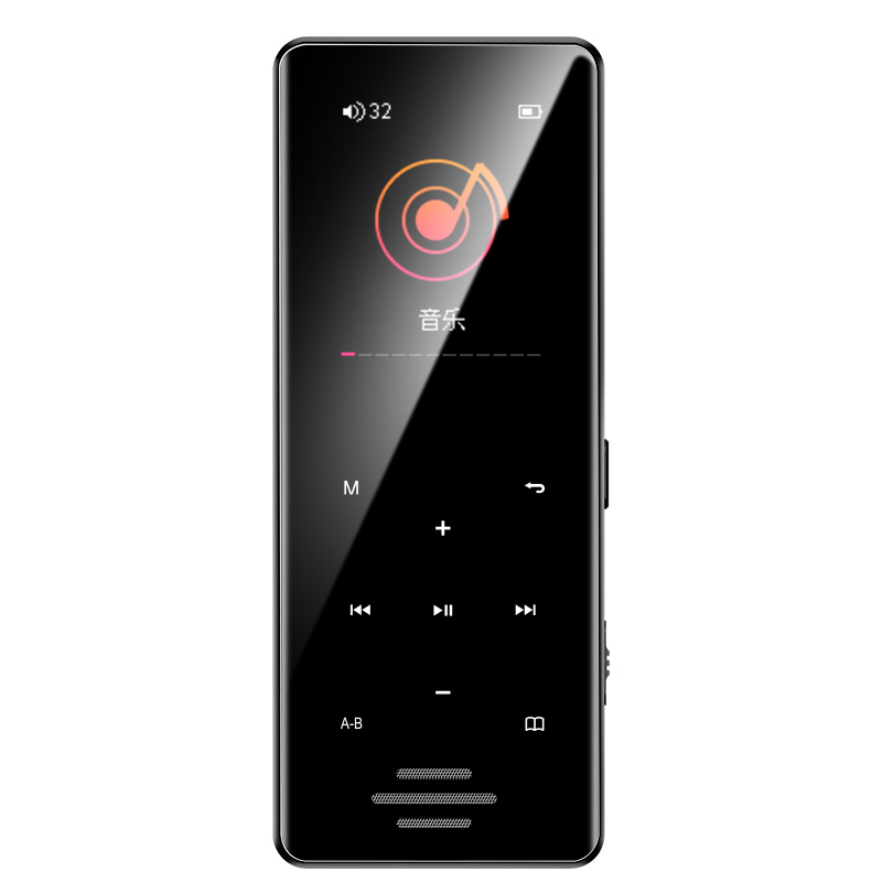 纽曼(Newsmy) MP3音频播放器 A65蓝牙版 8G 黑色无损音乐 迷你学生随身听 有屏插卡录音 AB复读